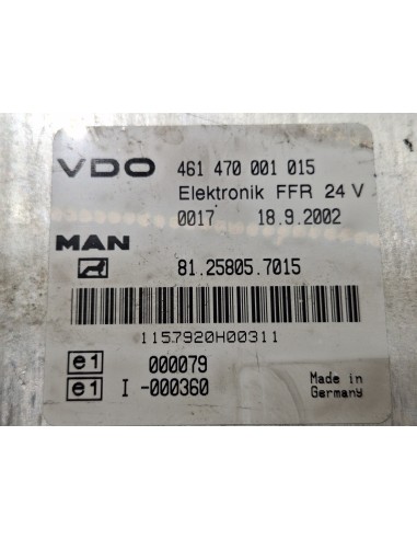 [111537] CENTRALITA - MAN TGX 35.XXX (01/2007 -...