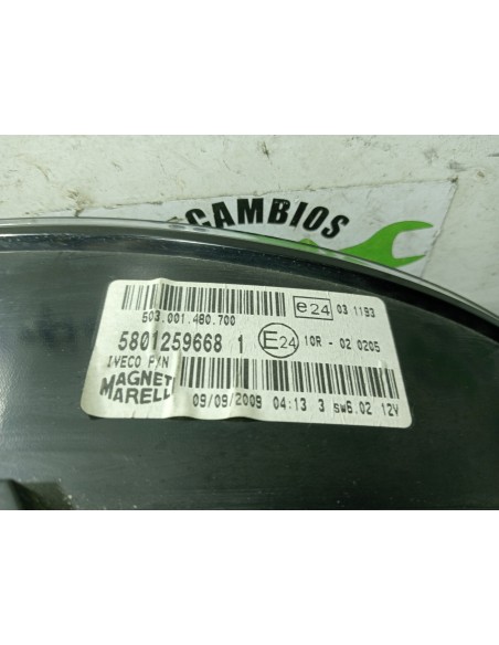 [113233] CUADRO INSTRUMENTOS - IVECO DAILY CONF. PAQUETERÍA (SOMMER) (01/2012 - ...)