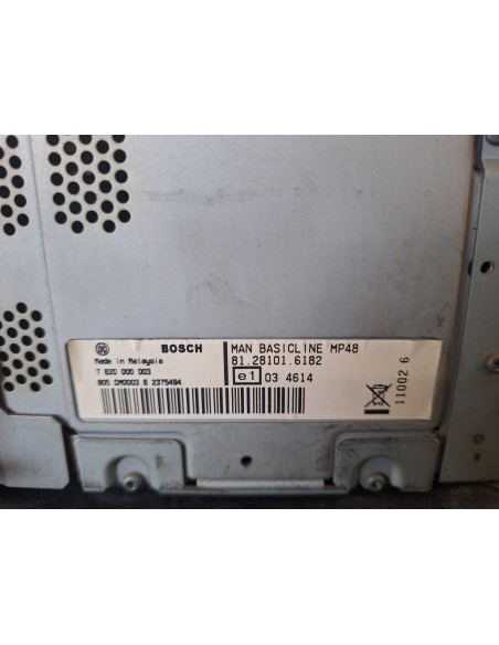 [112830] SISTEMA AUDIO / RADIO CD - MAN TGX 35.XXX (01/2007 - ...)