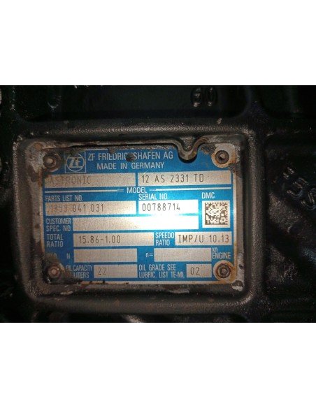 [112236] CAJA CAMBIOS - MAN TGX 35.XXX (01/2007 - ...)