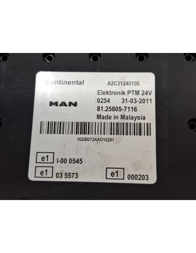 [111871] CENTRALITA PTM - MAN TGX 18.XXX