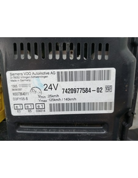 [112287] CUADRO INSTRUMENTOS - RENAULT PREMIUM ROUTE -2006 (01/2005 - 01/2013)