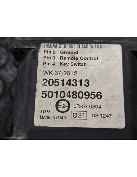 [111922] DESCONECTOR BATERIA  - RENAULT PREMIUM ROUTE -2006 (01/2005 - 01/2013)