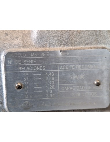 [111299] CAJA CAMBIOS - NISSAN ATLEON