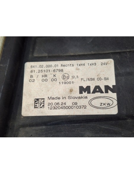 [111283] FARO DERECHO - MAN TGX 28.XXX