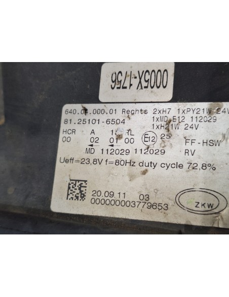 [111282] FARO DERECHO - MAN TGX 28.XXX