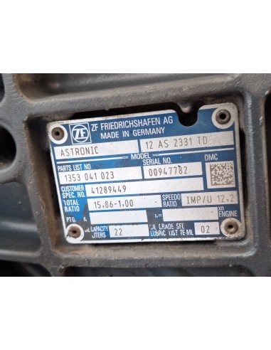 [111255] CAJA CAMBIOS - IVECO STRALIS (AS)...