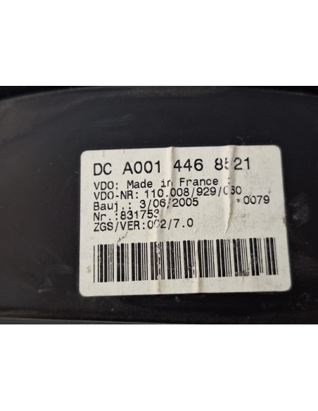 [111213] CUADRO INSTRUMENTOS - MERCEDES SPRINTER 02.00 - COMBI