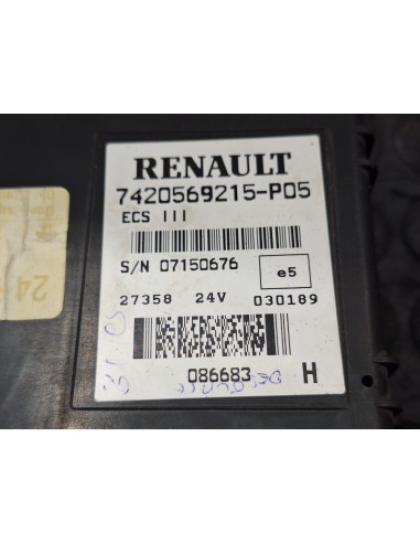 [111003] CENTRALITA VECU - RENAULT PREMIUM...