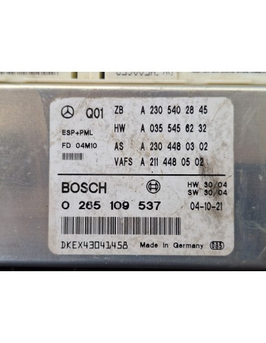 [110770] CENTRALITA ABS - MERCEDES CLASE GLS...