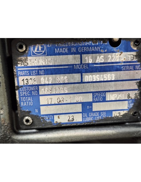 [110192] CAJA CAMBIOS - DAF SERIE XF EURO 6 (01/2013 - ...)