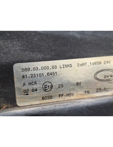 [110077] FARO IZQUIERDO - MAN TG-M 18.XXX