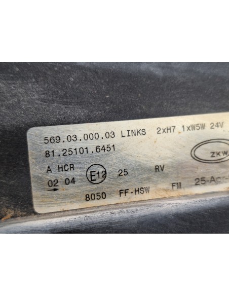 [110077] FARO IZQUIERDO - MAN TG-M 18.XXX