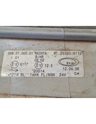 [110074] FARO ANTINIEBLA DERECHO - MAN TG-M 18.XXX