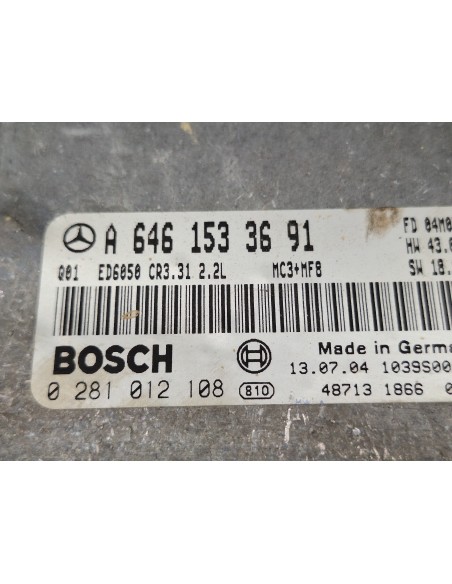 [110064] CENTRALITA MOTOR UCE - MERCEDES VITO CAJA CERRADA 6.03 -