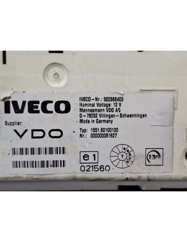 [110013] CUADRO INSTRUMENTOS - IVECO DAILY COMBI