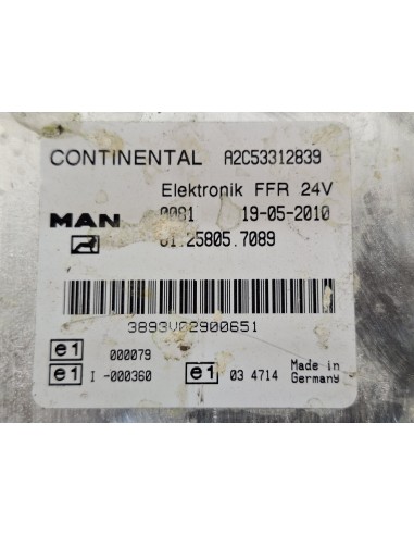 [109998] CENTRALITA - MAN TGX 35.XXX (01/2007 -...