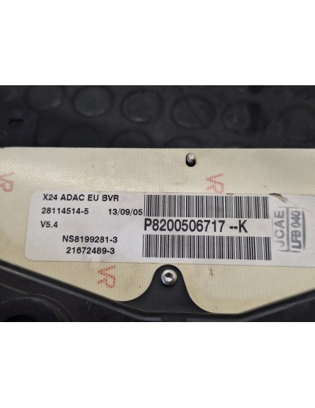 [109962] CUADRO INSTRUMENTOS - RENAULT MASCOTT (01/2000 - 01/2006)