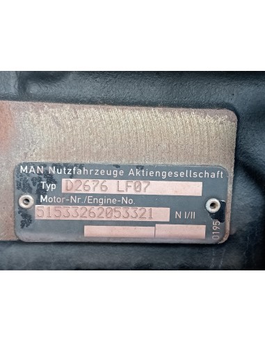 [109937] MOTOR COMPLETO - MAN TGX 35.XXX...