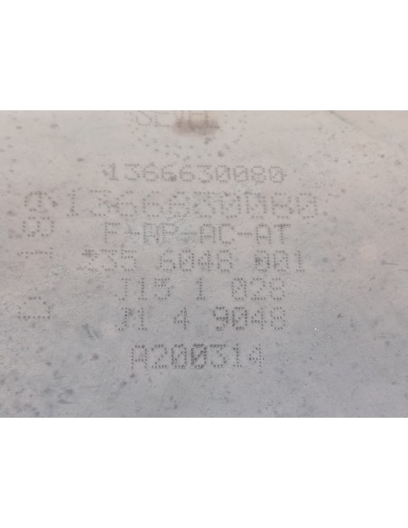 [109809] FILTRO DE PARTICULAS - PEUGEOT BOXER CAJA CERRADA (01/2014 - 01/2016)