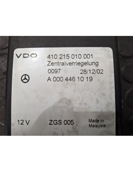 [109633] CENTRALITA - MERCEDES SPRINTER 02.00 - CAJA CERRADA (01/1999 - 01/2006)