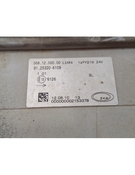 [109621] PILOTO DELANTERO IZQUIERDO - MAN TG - L 7.XXX / 8.XXX (01/2005 - 12/2017)