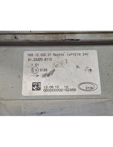 [109620] PILOTO DELANTERO DERECHO - MAN TG - L 7.XXX / 8.XXX (01/2005 - 12/2017)