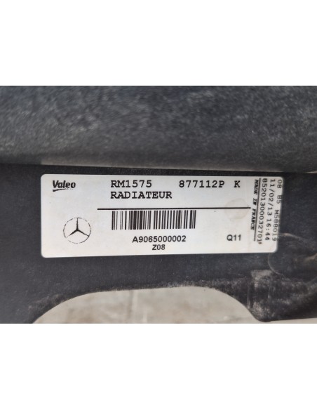 [109559] RADIADOR AGUA - MERCEDES SPRINTER 02.00 - CAJA CERRADA (01/1999 - 01/2006)