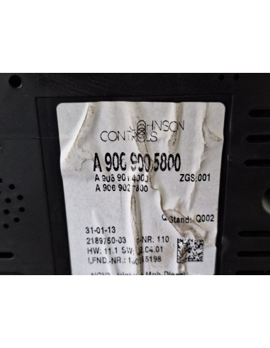 [109531] CUADRO INSTRUMENTOS - MERCEDES...