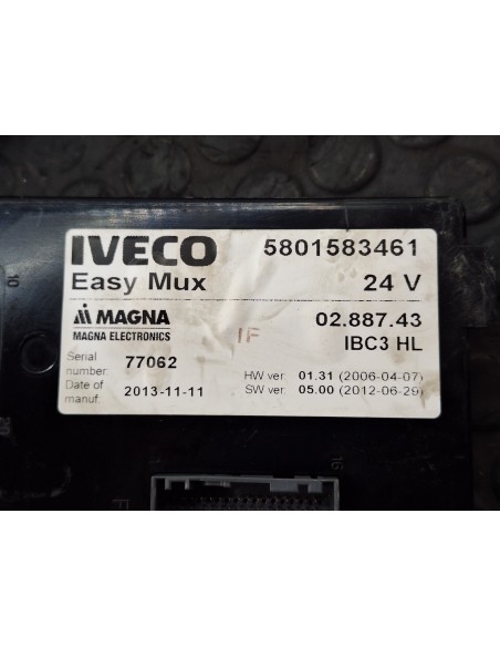 [109514] COORDINADOR ASSY HARDWARE - IVECO EUROCARGO TECTOR (01/2001 - 12/2003)