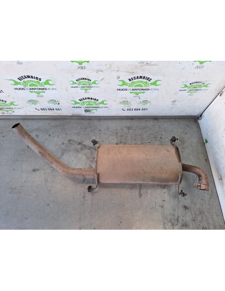 [109453] TUBO ESCAPE TRASERO - PEUGEOT BOXER CAJA CERR. TECHO ELEVADO (RS2850)(290/330)('02-)