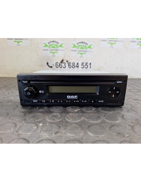 [109377] SISTEMA AUDIO / RADIO CD - DAF SERIE XF EURO 6 (01/2013 - ...)