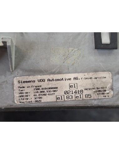 [109351] CUADRO INSTRUMENTOS - MAN TG - A 35.XXX