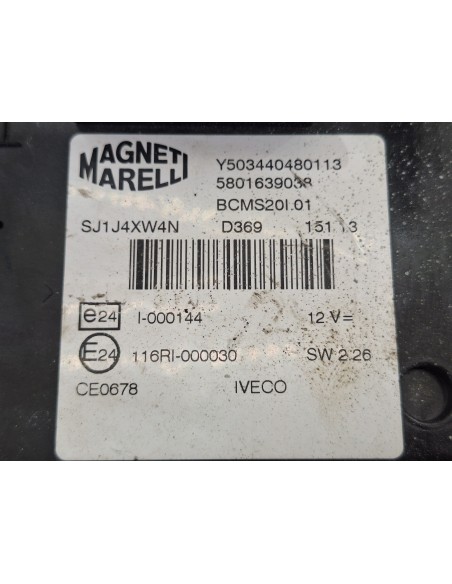 [109338] CAJA RELES / FUSIBLES - IVECO DAILY CAJA CERRADA