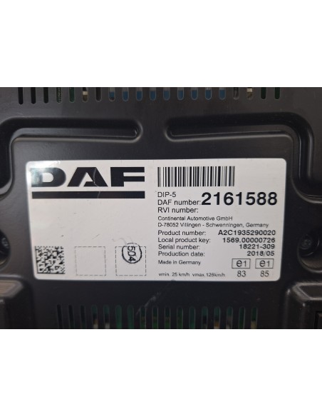 [109247] CUADRO INSTRUMENTOS - DAF SERIE XF EURO 6 (01/2013 - ...)