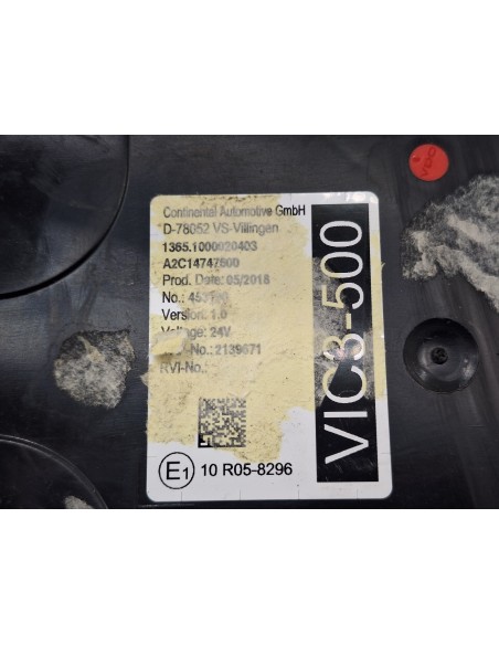 [109245] CENTRALITA VIC - DAF SERIE XF EURO 6 (01/2013 - ...)