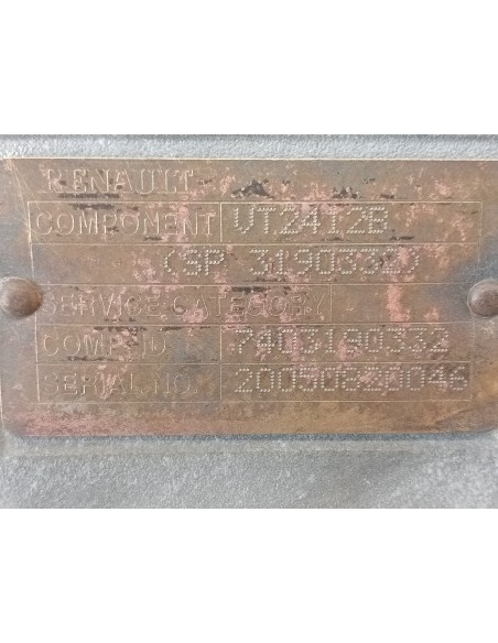 [109212] CAJA CAMBIOS - VOLVO FH 12 ASTA 2001 E2 / E3