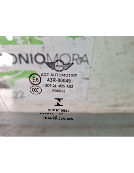 [109202] LUNA DELANTERA DERECHA - BMW MINI COUNTRYMAN (R60)