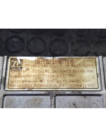 [109136] CENTRALITA CAJA CAMBIOS - MAN F 2000 19.XXX