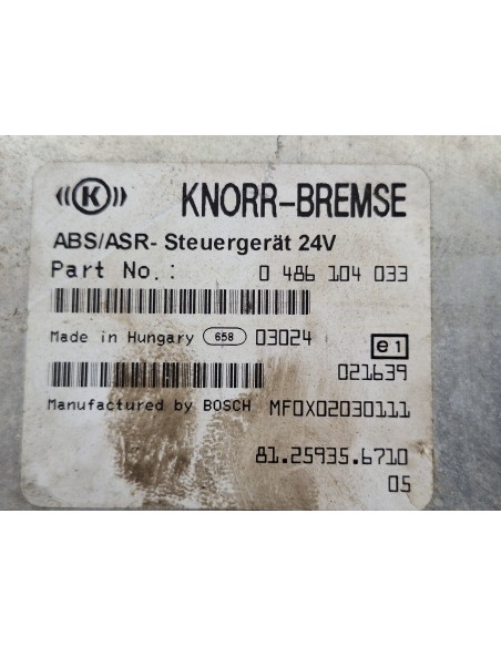 [109109] CENTRALITA ABS - MAN F2000 EVOLUTION