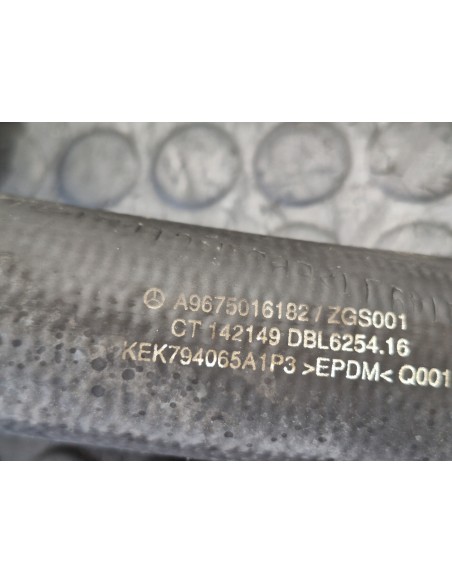 [109081] TUBO DE AGUA - MERCEDES ATEGO 2-EJES 18 T /BM 950/2/4 (01/1997 - 12/2004)