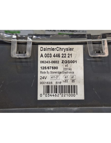 [109041] CUADRO INSTRUMENTOS - MERCEDES ATEGO 2-EJES 18 T /BM 950/2/4 (01/1997 - 12/2004)