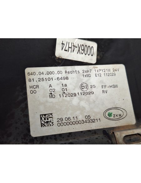 [109038] FARO DERECHO - MAN TGX 18.XXX (01/2007 - 12/2017)