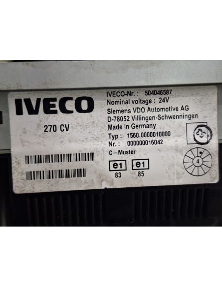 [109011] CUADRO INSTRUMENTOS - IVECO EUROCARGO TECTOR (01/2001 - 12/2003)