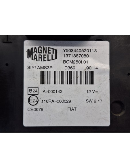 [108984] CAJA RELES / FUSIBLES - PEUGEOT BOXER CAJA CERR. TECHO ELEVADO (RS2850)(290/330)('02-)