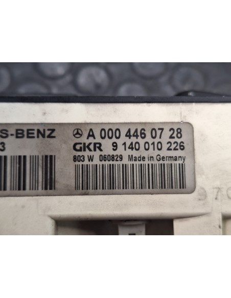 [108852] MANDO CALEFACCION / AIRE ACONDICIONADO - MERCEDES ATEGO 2-EJES 18 T /BM 950/2/4 (01/1997 - 12/2004)