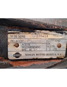 [108747] GRUPO DIFERENCIAL TRASERO - NISSAN L - 75.095 2