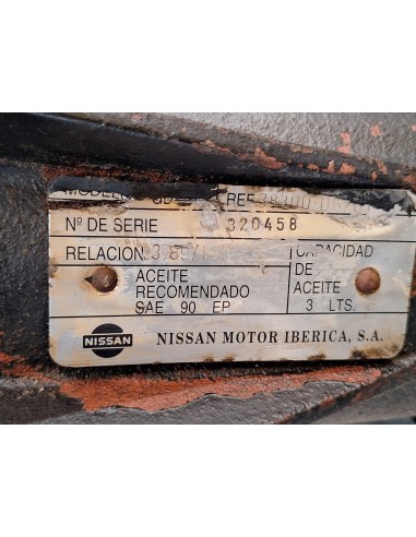 [108747] GRUPO DIFERENCIAL TRASERO - NISSAN L -...