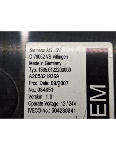 [108651] CENTRALITA - IVECO STRALIS (AS)...