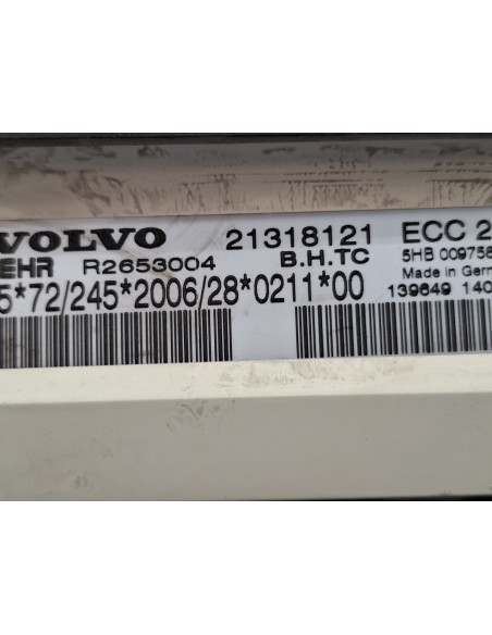 [108544] MANDO CALEFACCION / AIRE ACONDICIONADO - VOLVO FH 12 2002 - (01/2002 - 01/2006)